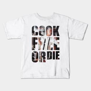 Anthony Bourdain - Cook Free Or Die Kids T-Shirt